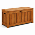 Gartenbox aus Akazienholz 120x45x60cm Braun